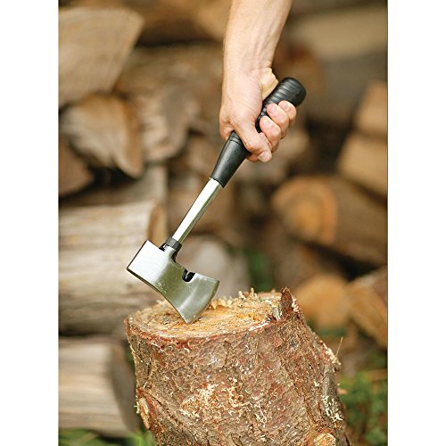 Coleman Axe with Durable Steel Head & Non-Slip Grip Handle, Great for Splitting Wood & Hammering Stakes, Ideal for Camping, Survival, Landscaping