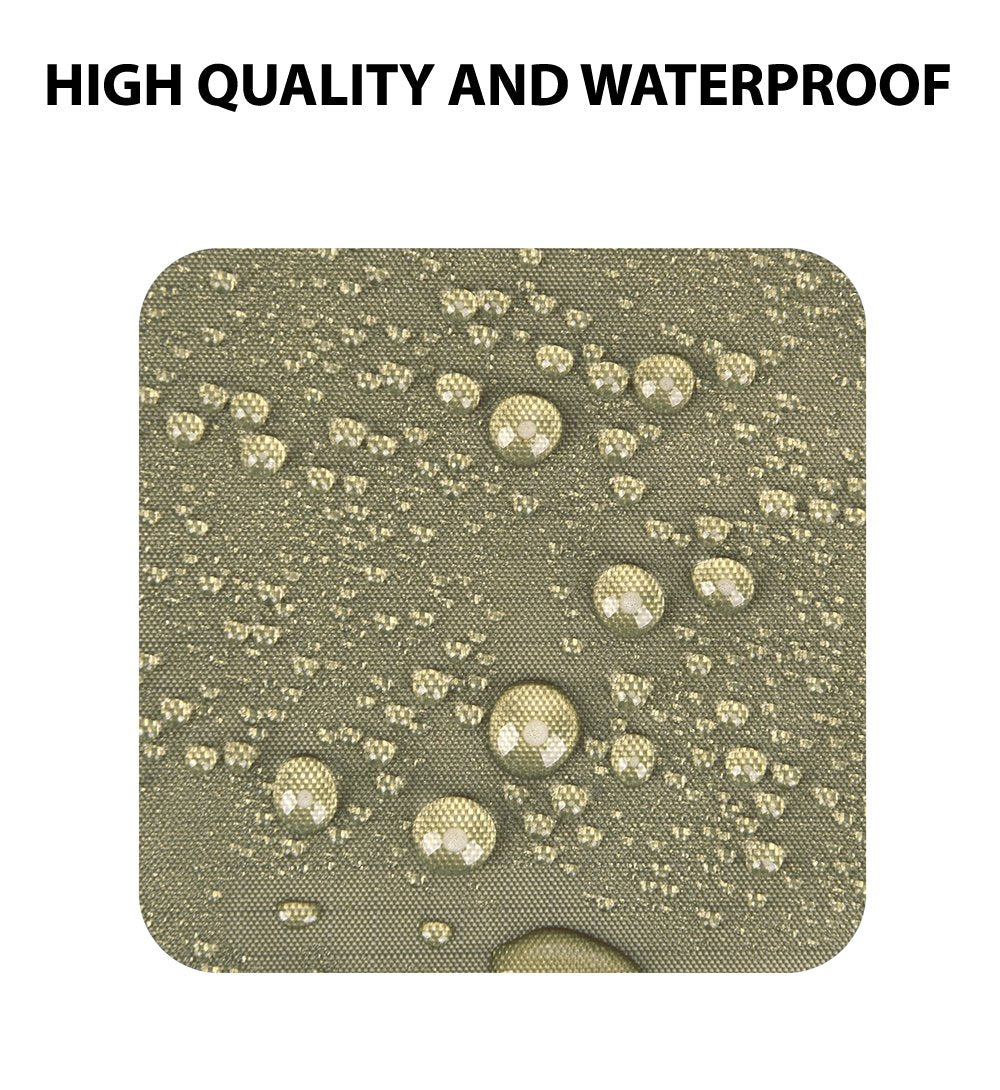Gold Armour Rainfly Tarp Hammock, Premium 14.7ft/12ft/10ft/8ft Rain Fly Cover, Waterproof Ultralight Camping Shelter Canopy, Survival Equipment Gear Camping Tent Accessories (OD Green 12ft x 10ft)