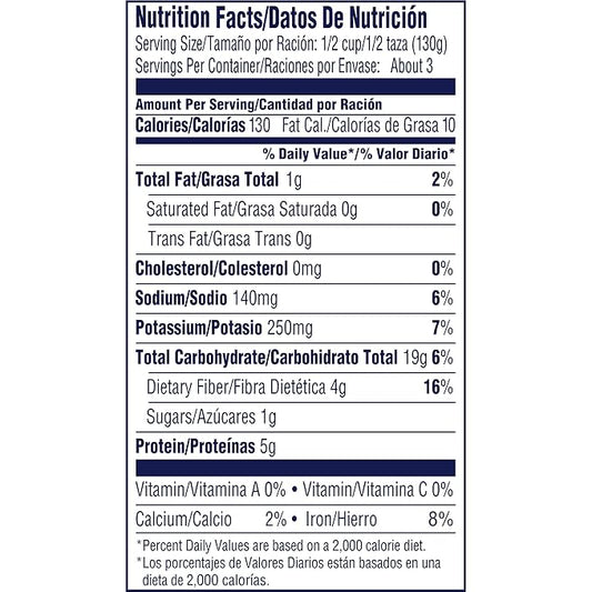 BUSH'S BEST Organic Garbanzo Beans Canned Beans, Organic Chick Peas, USDA Certified Organic, Source of Plant Based Protein and Fiber, Low Fat, Gluten Free (12)