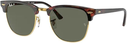 Ray-Ban RB3016 CLUBMASTER Sunglasses For Men For Women +BUNDLE with ACCESSORY EYEWEAR KIT