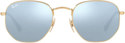 Ray-Ban unisex-adult Rb3548n Hexagonal Flat Lens Hexagonal Sunglasses