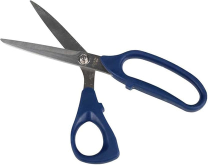 Klein Tools G7220 Scissors, Bent Trimmer for Cutting Fabrics, Paper, Cardboard, Textiles, More, Right-Hand or Left-Hand Use, 8-7/8-Inch