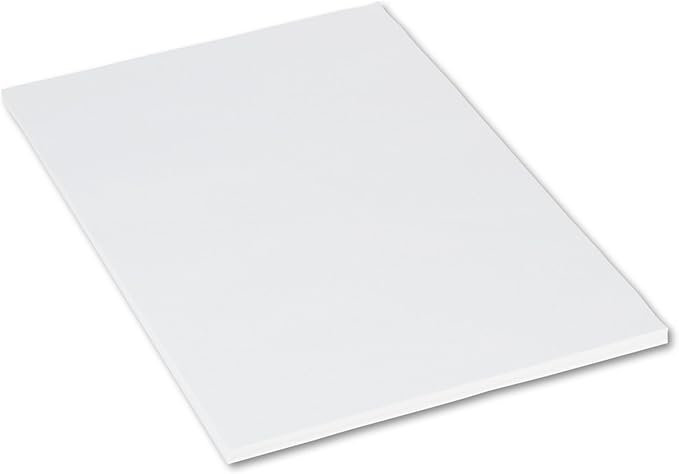 Pacon 5296 Medium Weight Tagboard, 36 x 24, White (Pack of 100)