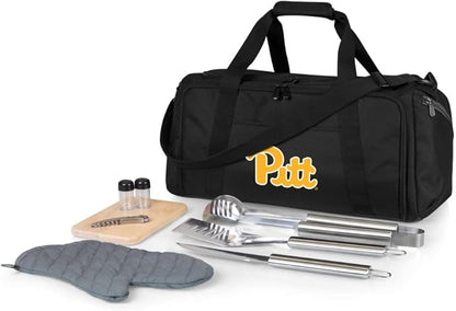 PICNIC TIME NCAA BBQ Kit Cooler Tote with Barbecue & Accessories