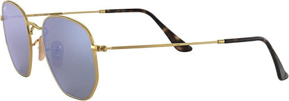 Ray-Ban unisex-adult Rb3548n Hexagonal Flat Lens Hexagonal Sunglasses
