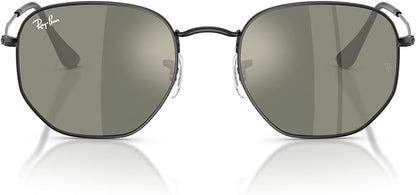 Ray-Ban unisex-adult Rb3548n Hexagonal Flat Lens Hexagonal Sunglasses