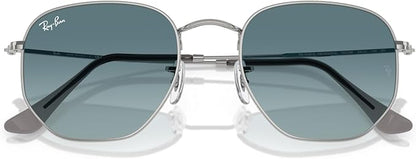 Ray-Ban unisex-adult Rb3548n Hexagonal Flat Lens Hexagonal Sunglasses