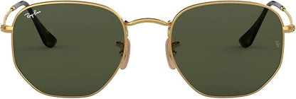 Ray-Ban unisex-adult Rb3548n Hexagonal Flat Lens Hexagonal Sunglasses