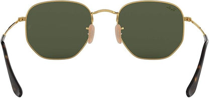 Ray-Ban unisex-adult Rb3548n Hexagonal Flat Lens Hexagonal Sunglasses
