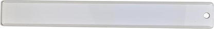 Westcott 17355 12-Inch Ruler Set with Pencil Storage, Innovative Design for Easy Measuring and Organization at School or Office, 2-Piece Set