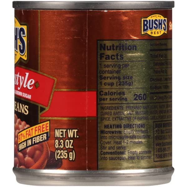 Bush's Best Homestyle Baked Beans, 8.30 Ounce (Pack of 3)