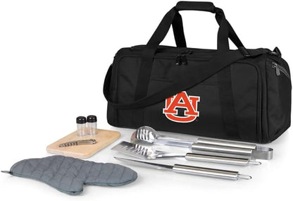 PICNIC TIME NCAA BBQ Kit Cooler Tote with Barbecue & Accessories