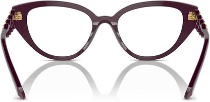 Swarovski womens Sk2024 Cat Eye Prescription Eyewear Frames
