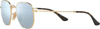 Ray-Ban unisex-adult Rb3548n Hexagonal Flat Lens Hexagonal Sunglasses