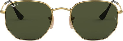 Ray-Ban unisex-adult Rb3548n Hexagonal Flat Lens Hexagonal Sunglasses