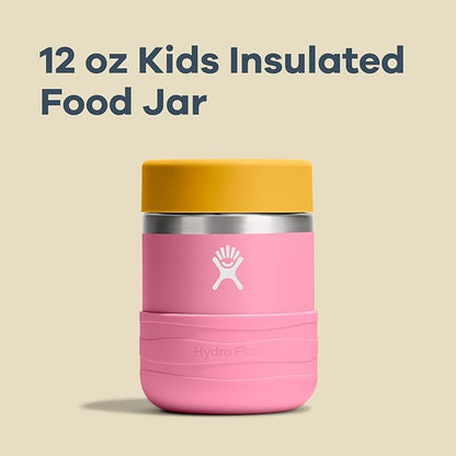 Hydro Flask Insulated Food Container - Snack Container for Kids and Lunch Box - 12 Oz Food Jar in Anemone Purple