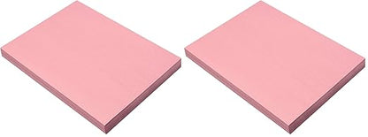 Prang (Formerly SunWorks) Construction Paper, Pink, 9" x 12", 100 Sheets (Pack of 2)