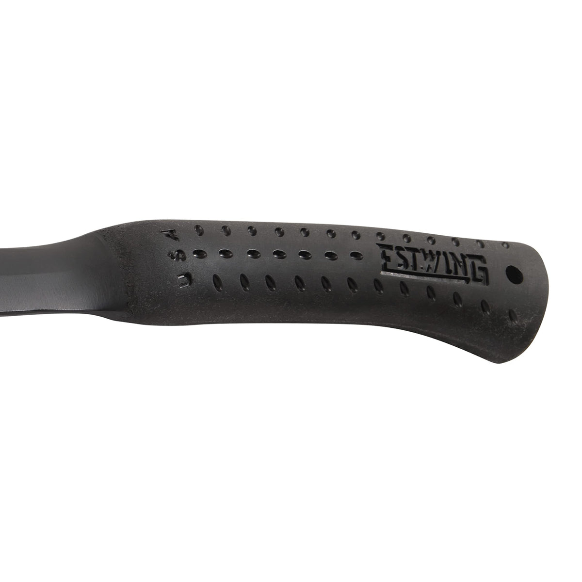 ESTWING Camper's Axe - 19" USA Made Special Edition Camping Ax with Forged Steel Construction & Shock Reduction Grip - E44ASE