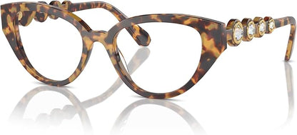 Swarovski womens Sk2024 Cat Eye Prescription Eyewear Frames