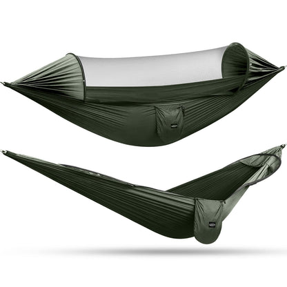 G4Free Large Camping Hammock for Outside with Mosquito Net 2 People Hammock