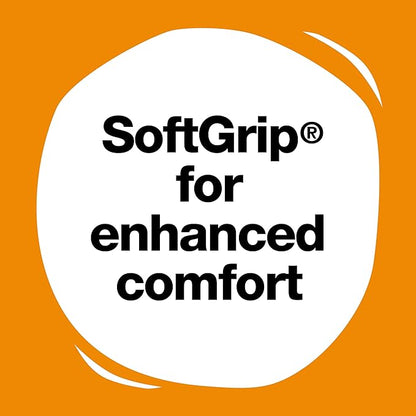 Fiskars Softgrip Scissors, Various Age Stages (3-Pack) for Ages 8+ to 15+, For School or Crafting, Back to School Supplies