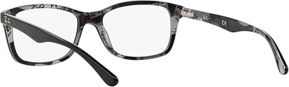 Ray-Ban unisex-adult Rx5228 Square Prescription Eyeglass Frames