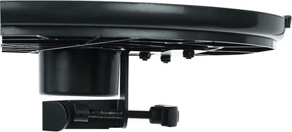 Gator FrameworksCases Clamp-On Microphone Stand Accessory Drink Holder and Guitar Pick Tab, Extra Large Tray, 14" x 9" (GFW-MICACCTRAYXL)