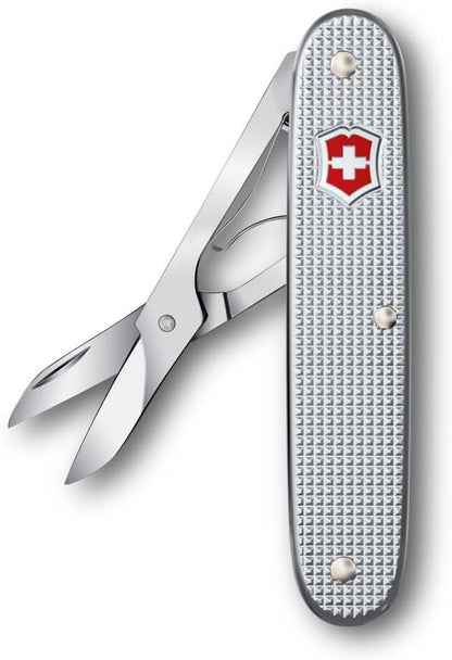 Victorinox Companion X Alox Pocket Tool with Precision Scissors, Single Function Tool, Compact, Lightweight, Swiss Made - Silver