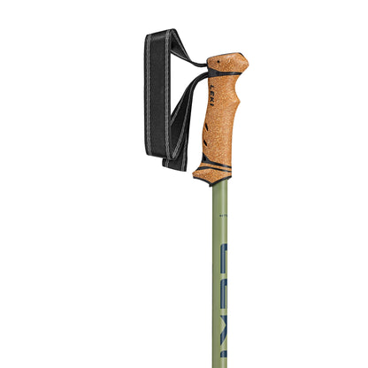 LEKI Legacy Lite Trekking Poles - Denimblue - Darkolive - 100-135cm