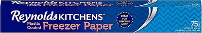 Reynolds Kitchens Plastic Coated Freezer Paper - 75 Square Feet (Pack of 3)