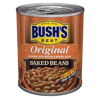 Bush's Best 3 Original Baked Beans, 3 Country Style Baked Beans, 8.3 Oz Variety Pack, 1 CT