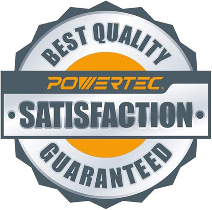 POWERTEC 4R13506-50, 60 Grit for Festool RTS 400/ LS 130, 80mm x 130mm A/O Hook and Loop Sander Pad, 50PK