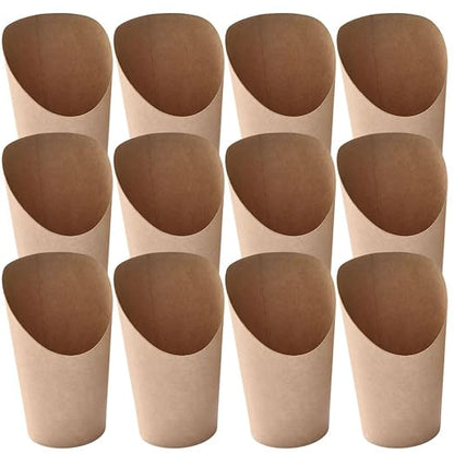 Amscan Brown BBQ Paper Food Containers (4.6" x 3.15") Pack of 20 - Perfect for Picnics, Parties & Celebrations