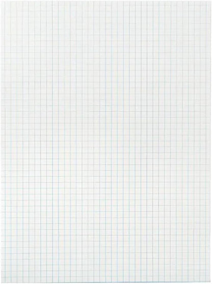 School Smart Graph Paper, 1/4 Inch Rule, 9 x 12 Inches, White, Pack of 500