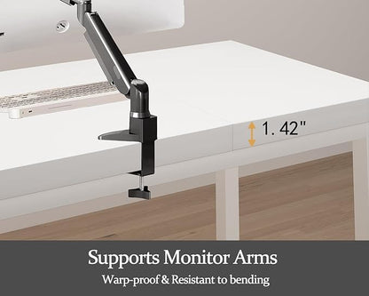 63 Inch Home Office Desk, Modern Desk for 2 Person Kids Student Gaming Computer Table, Long Computer Desk, Simple Office Desk for Work,Craft,Writing,Studying, Etc., White