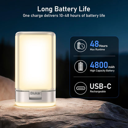 Blukar 116-LED Rechargeable Camping Lantern | Portable Light