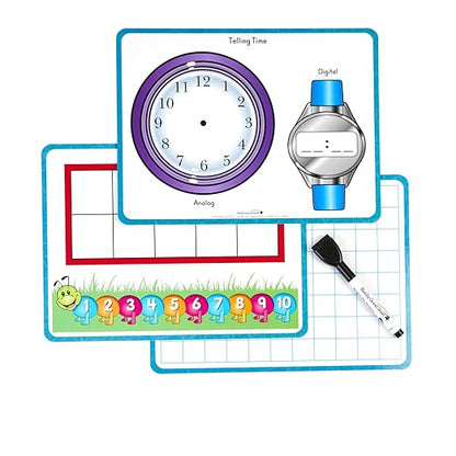 Really Good Stuff Family Engagement Math – Practice, Solve & Play Pack - First Grade