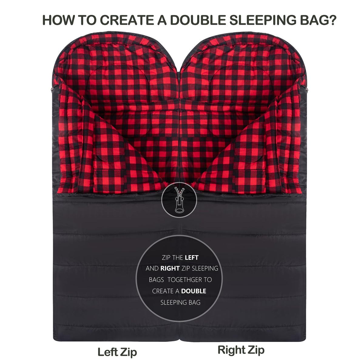 HiZYNICE Sleeping Bag - XXL