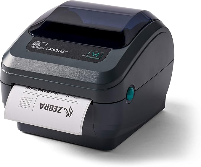 Zebra GK420d GK42-202510-000 Direct Thermal Label Printer (Renewed)
