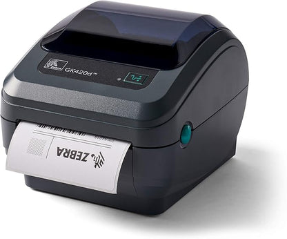 Zebra GK420d GK42-202510-000 Direct Thermal Label Printer (Renewed)