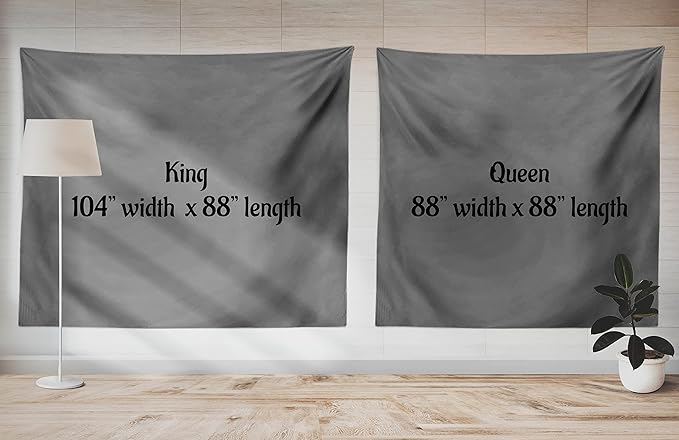 Ambesonne Cartoon Tapestry King Size, Composition Farm Animals on Fence Comic Mascots Dog Cow Horse Design, Wall Hanging Bedspread Bed Cover Wall Decor, 104" X 88", Green Multicolor