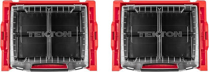 TEKTON 3-Drawer Stack with Tool Box (L-BOXX 2) and Parts Trays | OLB99200