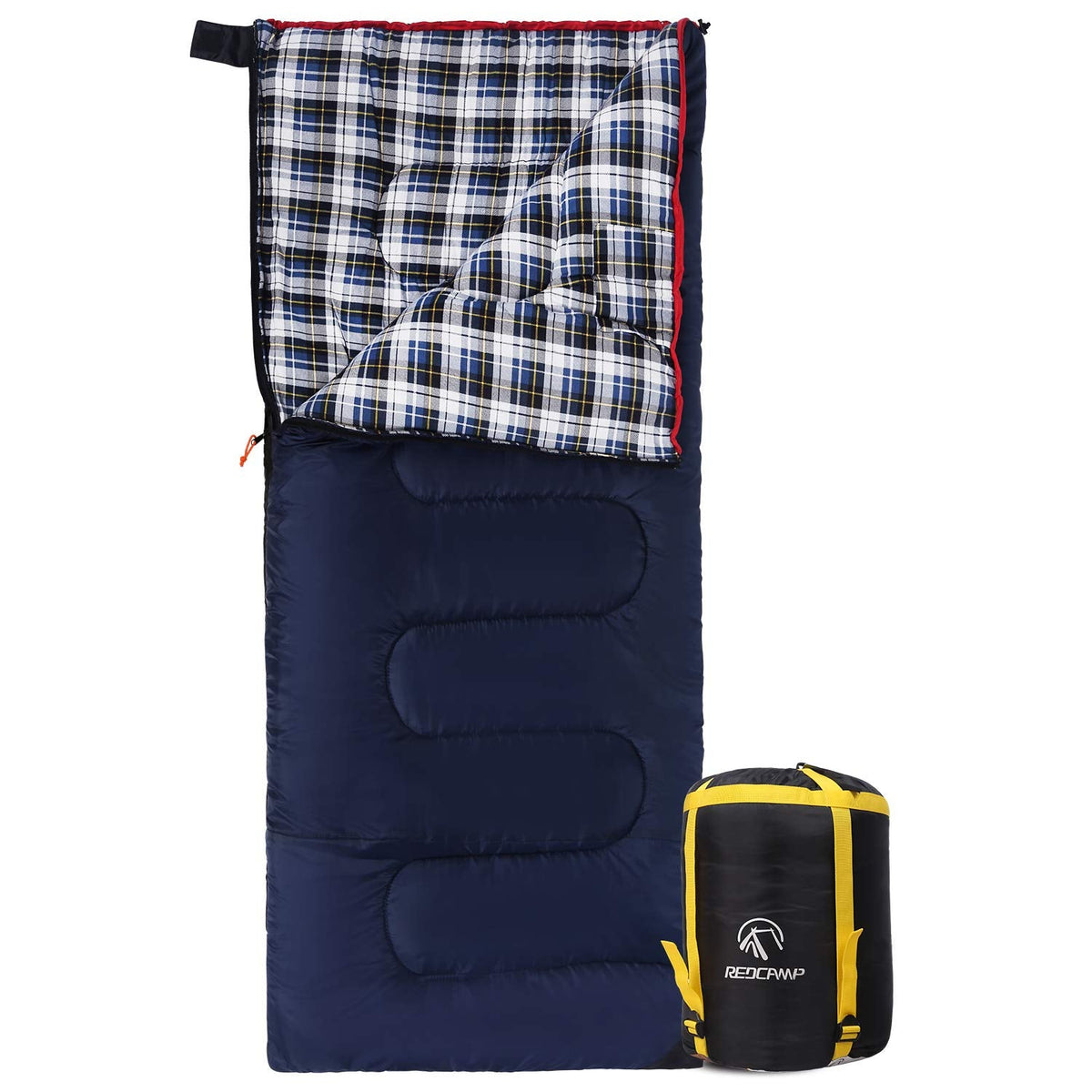 REDCAMP Sleeping Bag - 33 Inches, Navy Blue