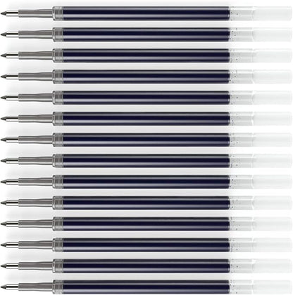 ARTEZA Gel Pen Refills, Pack of 50 – Blue Ink Rollerball Refills with Fine Tip, Quick-Drying for Office, School & Everyday Writing