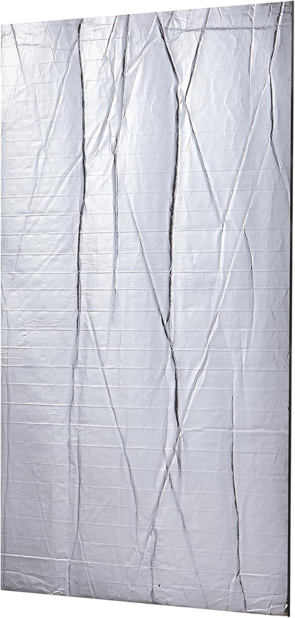 VEVOR Noise Grabber Mass Barrier, 16.5x315 in (36sq.ft) Roll of Soundproofing Mat, 200mil Thick Mass-Loaded High Density Aluminum Foil Foam Surface, Double Layer Structure Acoustic Insulation Sheet