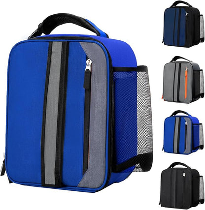 Lunch Box Insulated Lunch bag for Men Teen Kids Boys Adult Portable Stylish Small Lunchbox Special Design for Working Office school Picnic