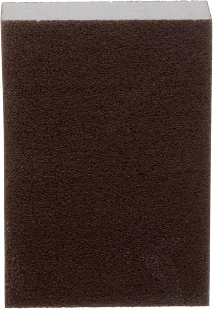 3M Sanding Sponge Block, 6-Pack, Extra Fine Grits, 3-3/4 in x 2-5/8 in, Designed For Sanding Wood, Paint, Metal, Plastic or Drywall, Features 3M Abrasive, Made with Durable Flexible Foam (CP000-6P-CC)