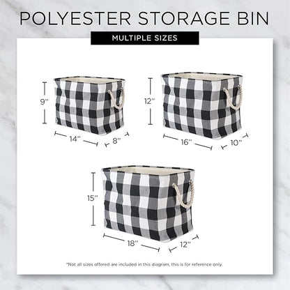 Bone Dry Pet Storage Paw and Bone, Trellis Collection, Medium Rectangle, 16x10x12, Navy
