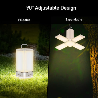 Blukar 116-LED Rechargeable Camping Lantern | Portable Light