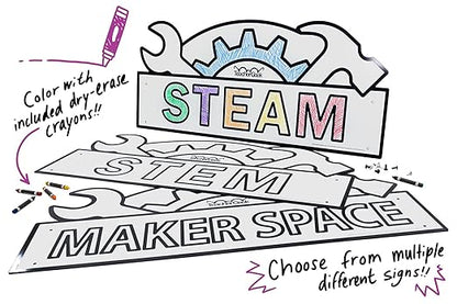 Maker Cart 2.0; Portable Maker Space with Curriculum & Activities for Classrooms & Schools (Elementary, Middle, High); Teacher Designed Science, Engineering, STEM, STEAM, DIY, NGSS Projects
